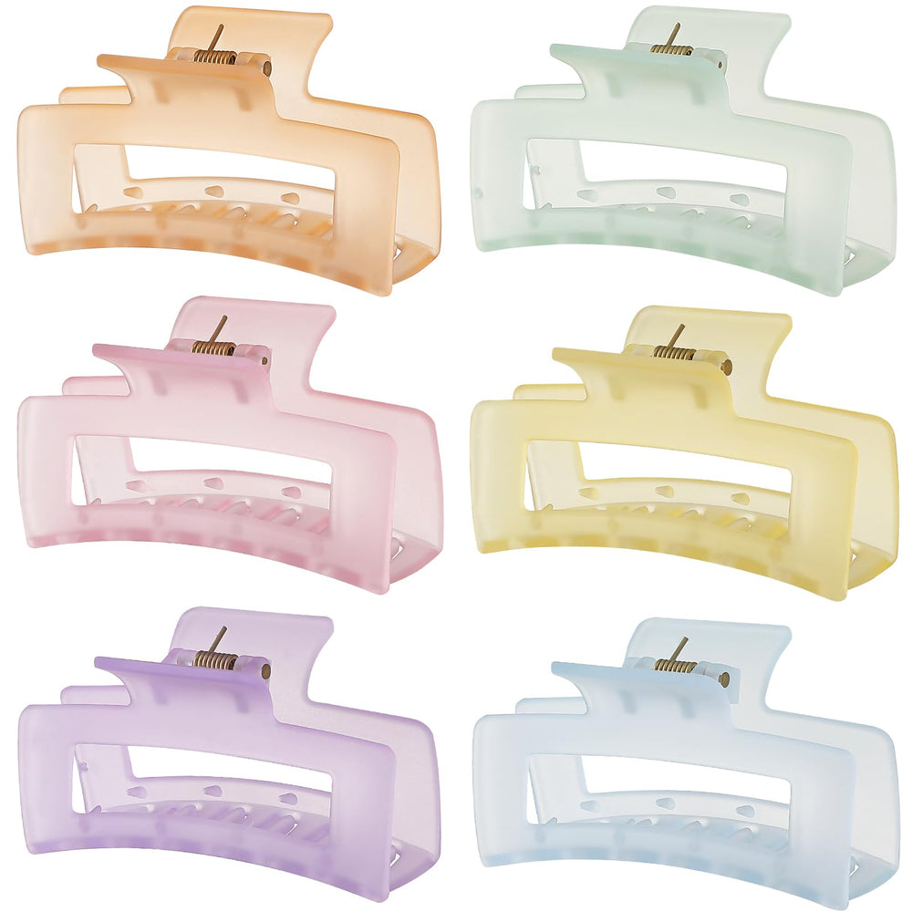 Sisiaipu front packaging showing six pastel clips, easy outfit coordination benefit
