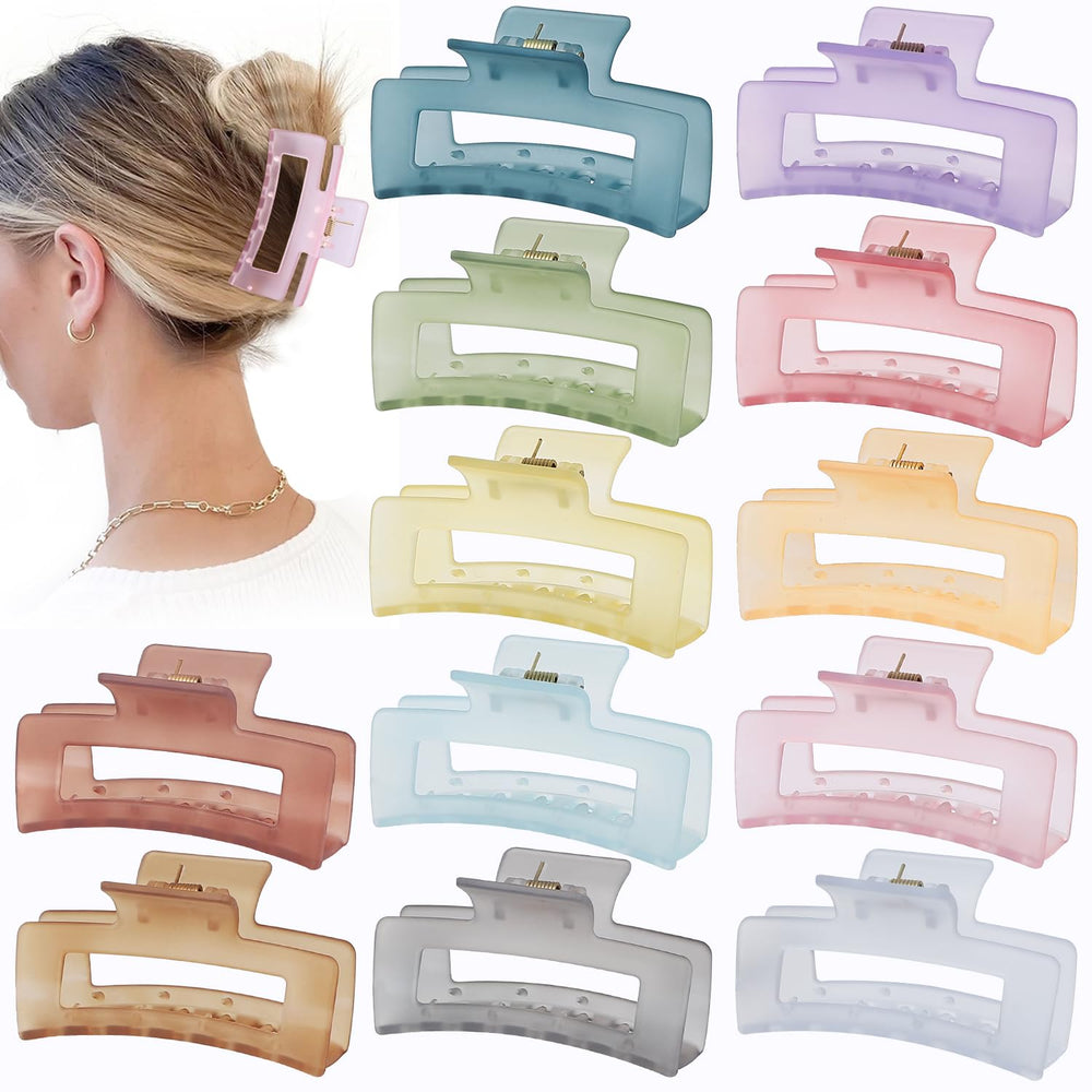Sisiaipu front packaging showing 12 ice cream colored clips and convenience
