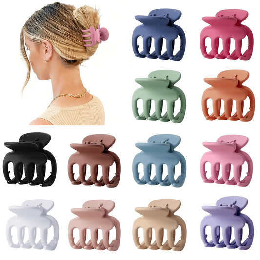 Sisiaipu front view of complete 12-color clip set showing variety and convenience