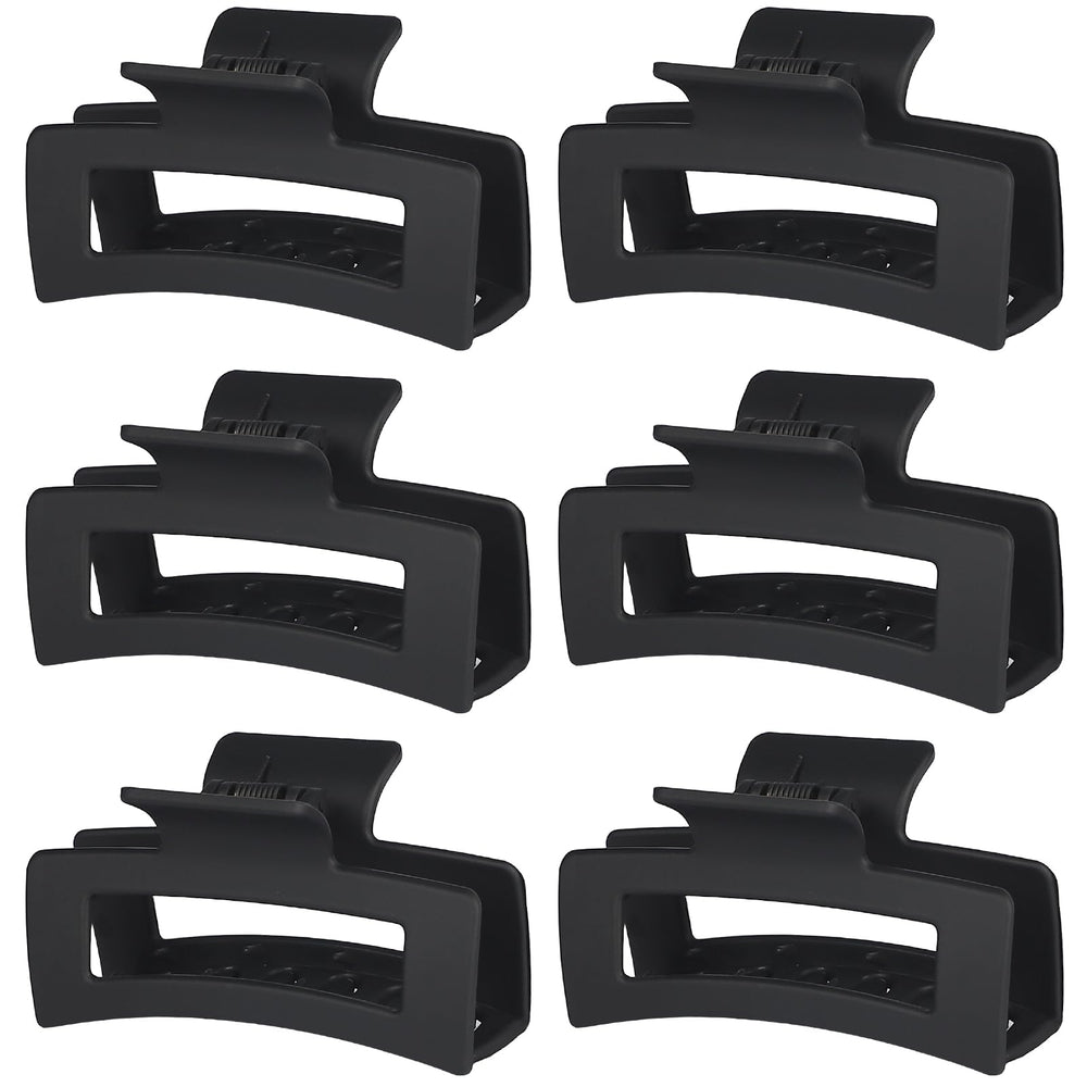Sisiaipu front view black clip showing rectangular jaw for secure hold