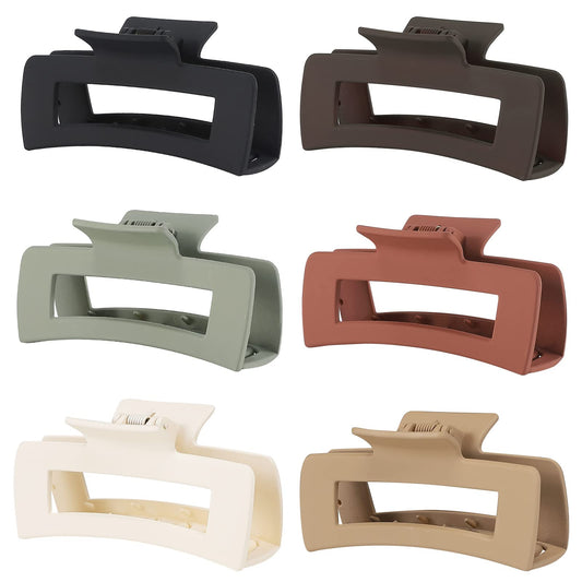 Sisiaipu front view of six brown clips showing the set and packaging benefit