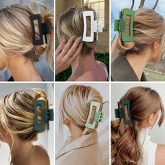 Sisiaipu securing a half-up hairstyle for quick styling