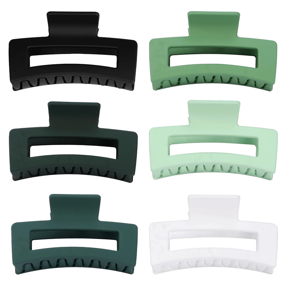 Sisiaipu single black clip profile illustrating secure hold on thin hair