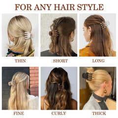 Sisiaipu in use sectioning hair during styling for neat, easy control