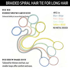 SISYOUP detailed shot of 25-inch spiral wrap length for multiple turns