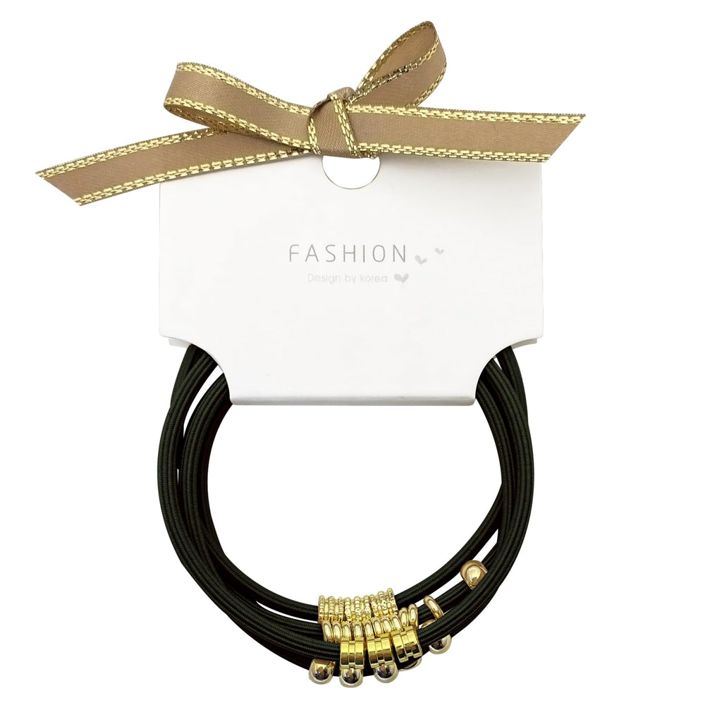 SISYOUP beaded hair tie styled with beach outfit showing versatile fashion benefit