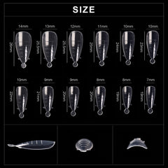 siyuwuro array of sizes laid out for easy size selection benefit