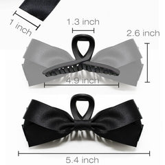 Sizobi satin bow close-up highlighting smooth texture and style