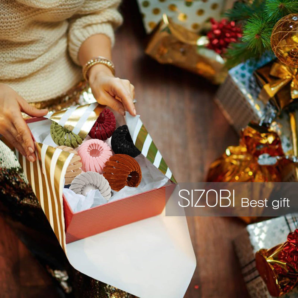 Sizobi detail of mechanism open and closed showing adjustable fit