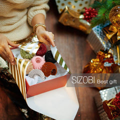 Sizobi detail of mechanism open and closed showing adjustable fit