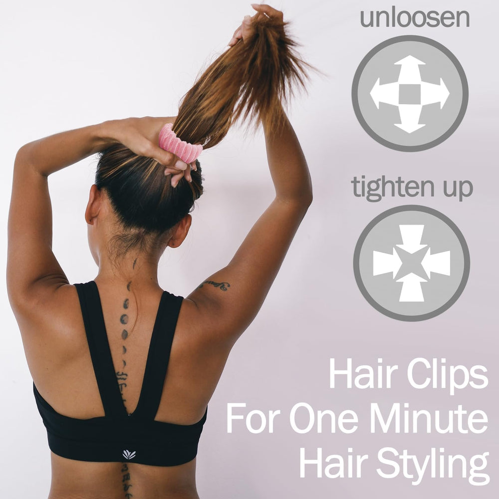 Sizobi lifestyle woman wearing clip showing comfortable daily style benefit