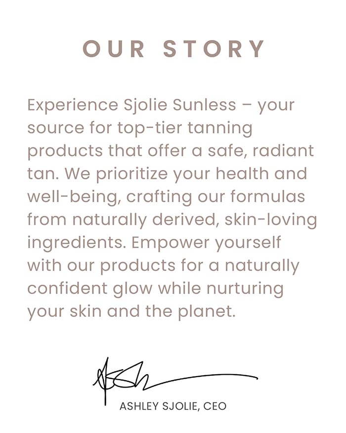 SJOLIE SUNLESS lifestyle bathroom setup for easy at-home tanning