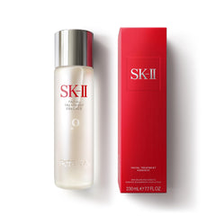 SK-II bottle front view showing elegant design and capacity benefit