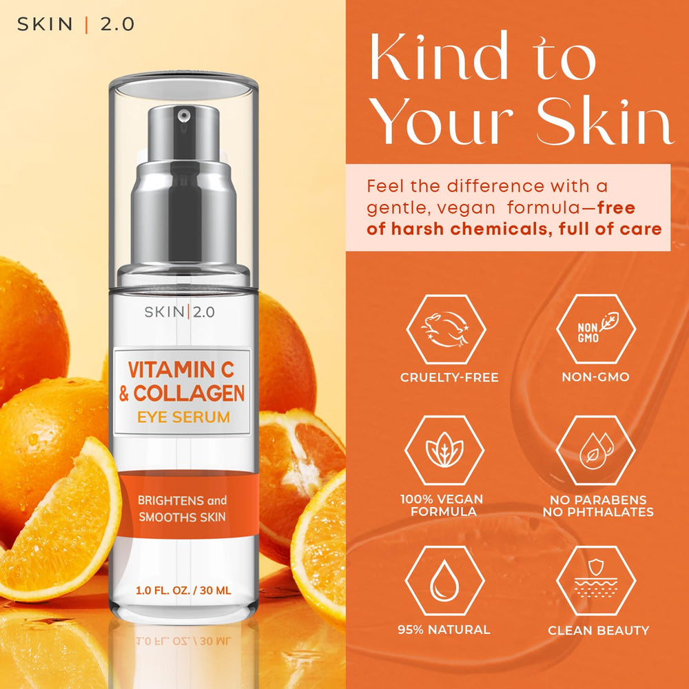 Skin 2.0 applying a small dot under eye to reduce puffiness