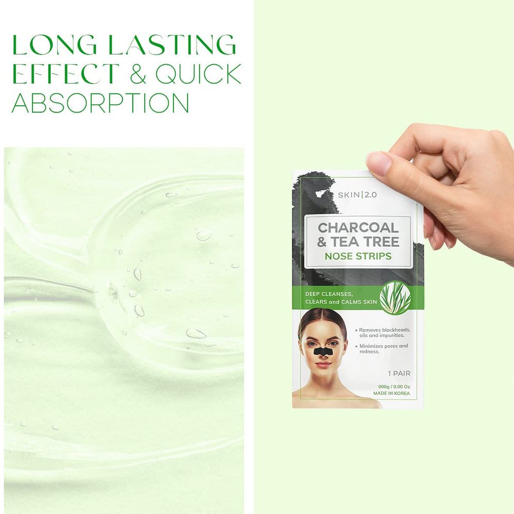 Skin 2.0 label and ingredients list clear view reassuring made in South Korea