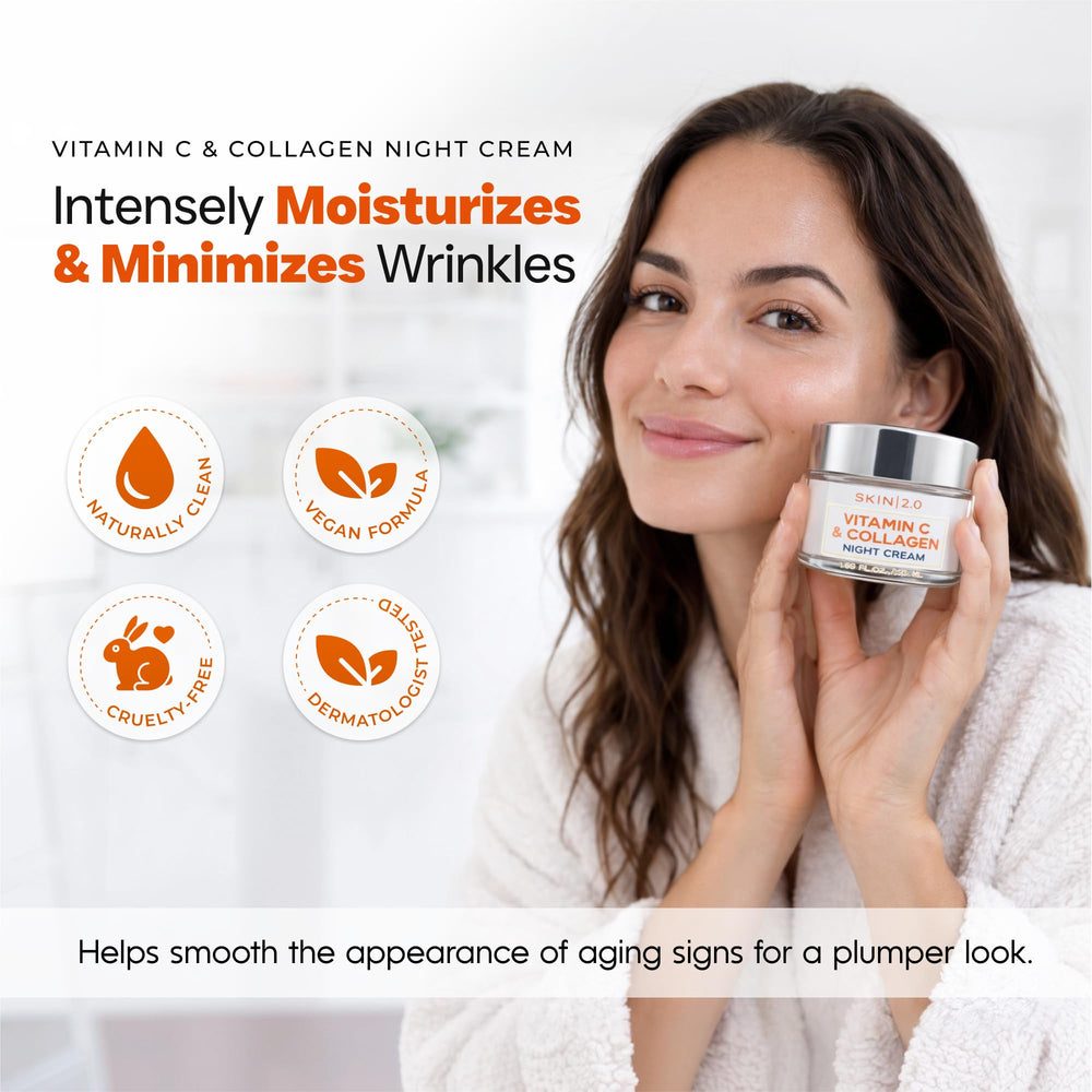 Skin 2.0 open jar texture close-up showing creamy hydration and smoothness