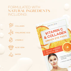 Skin 2.0 open tray with five pairs for quick at-home treatments