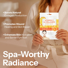Skin 2.0 mask beside a hand conveying single-use size and travel convenience