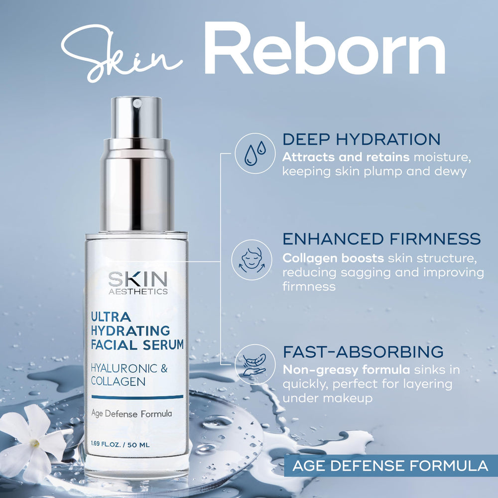 Skin Aesthetics dropper dispensing serum highlighting precise, no-waste application