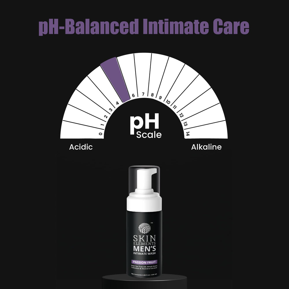 Skin Elements bottle in hand for size comparison, helps shoppers visualize volume