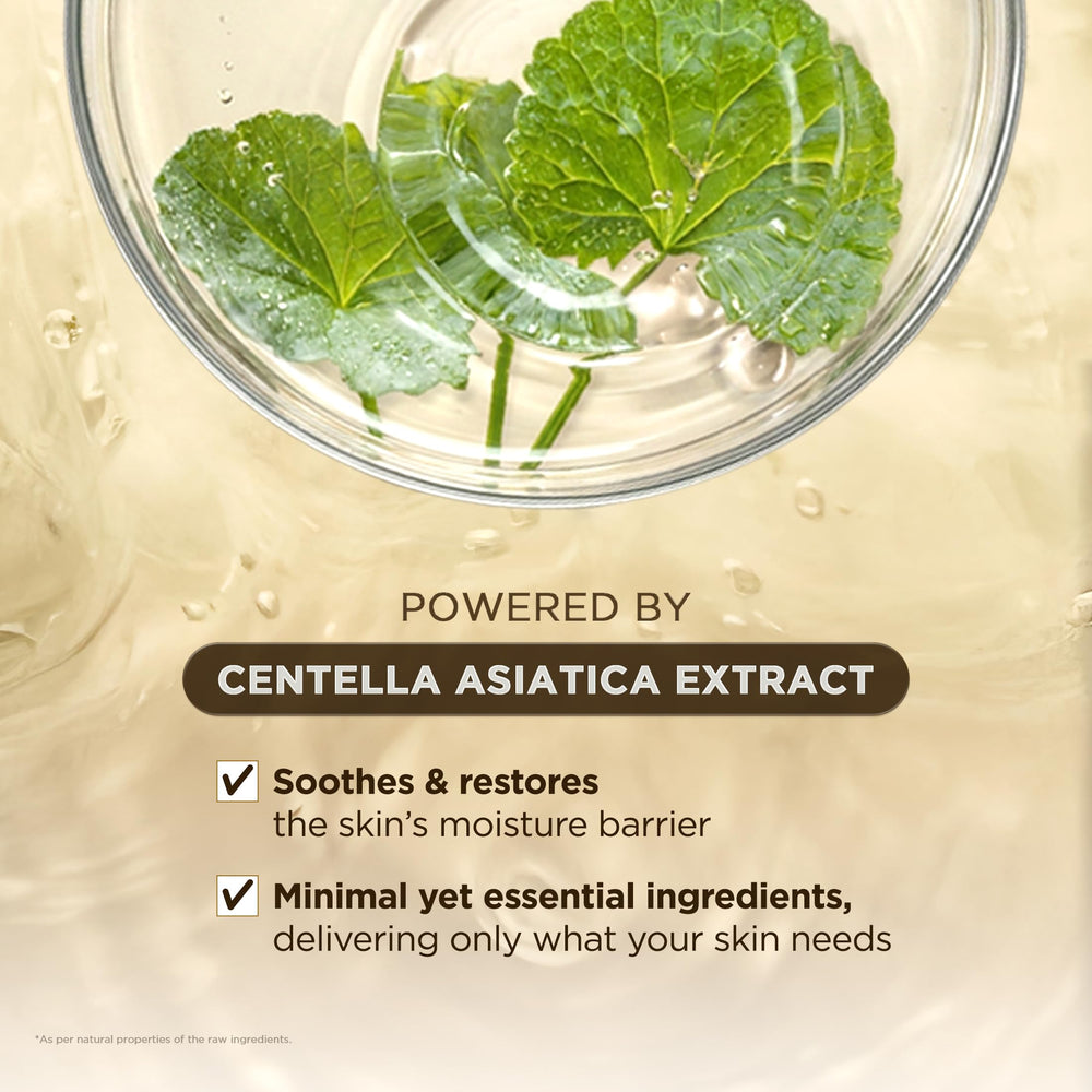 SKIN1004 applied to skin demonstrating fast absorption and comfort benefit