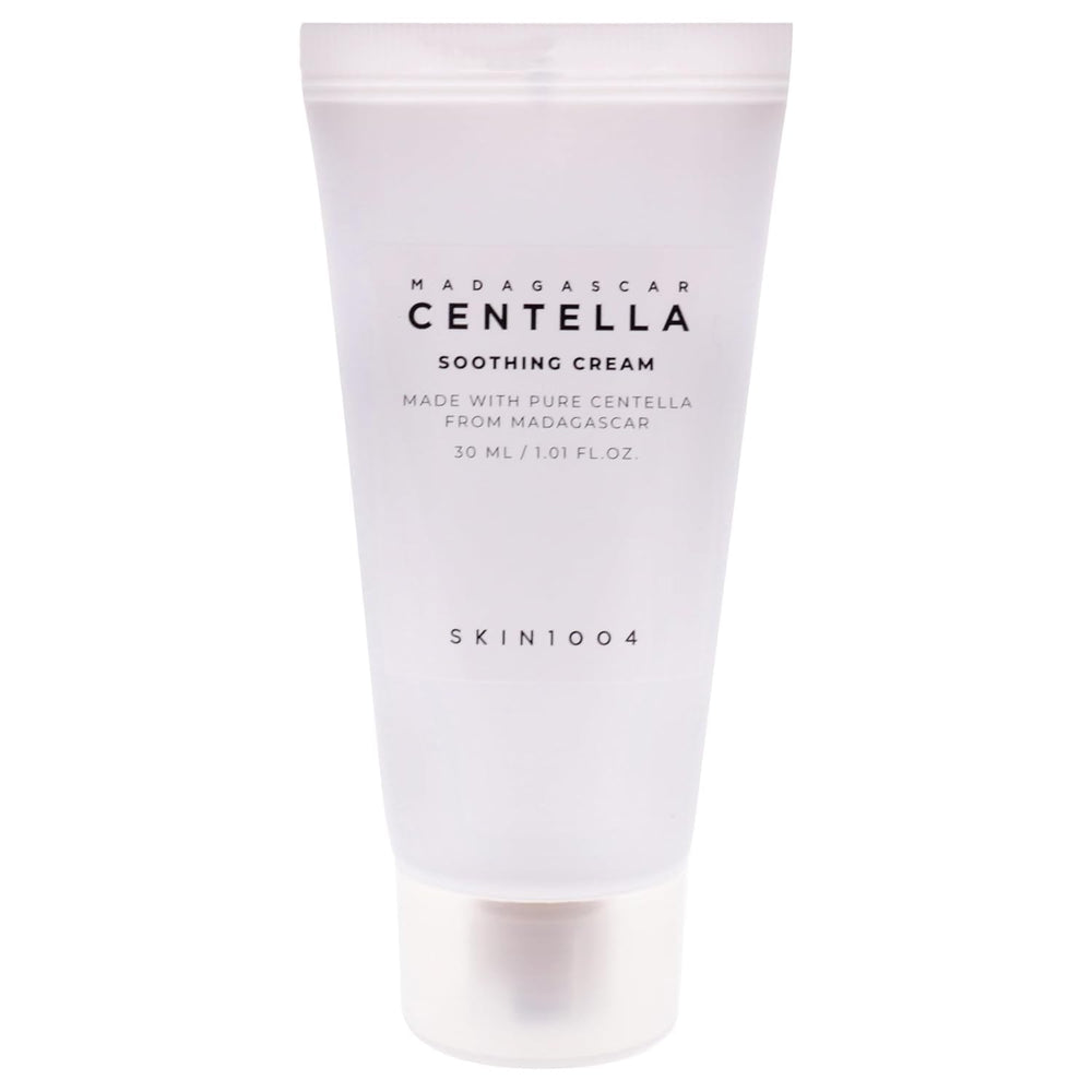 SKIN1004 smooth cream texture close-up demonstrating lightweight, non-greasy finish