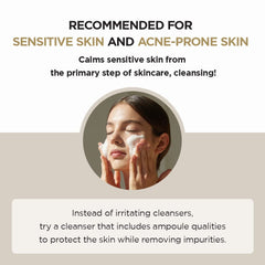 SKIN1004 beside centella leaves highlighting soothing ingredient