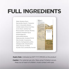 SKIN1004 bottle beside moisturizer illustrating layering compatibility