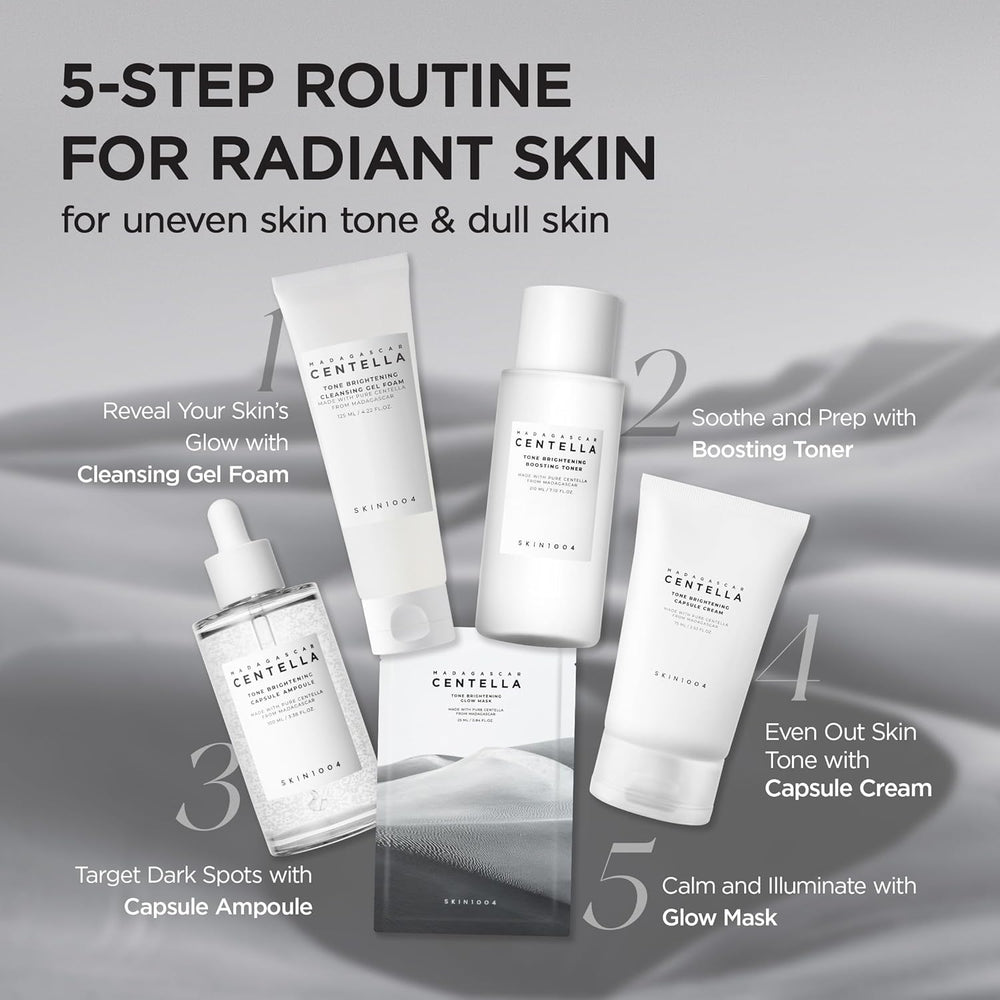 SKIN1004 beside common items illustrating the 210ml size and value benefit