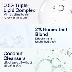 Skinfix removing makeup from face, effective single-step SPF and makeup removal benefit