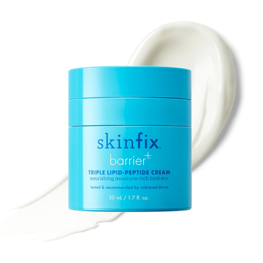 Skinfix front packaging showing jar and label, highlights clean formulation benefits