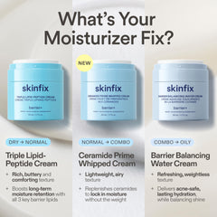 Skinfix under-makeup demo showing smooth base and non-pilling finish