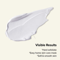 SKINFOOD product being spread on skin showing easy application and gentle coverage benefit