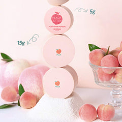 SKINFOOD 1957 powder applied with puff, controls shine and evens skin