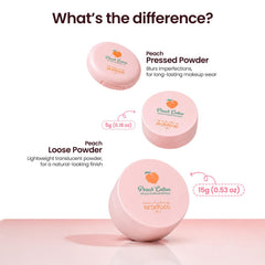 SKINFOOD 1957 compact inside travel makeup bag illustrating on-the-go touch-up benefit