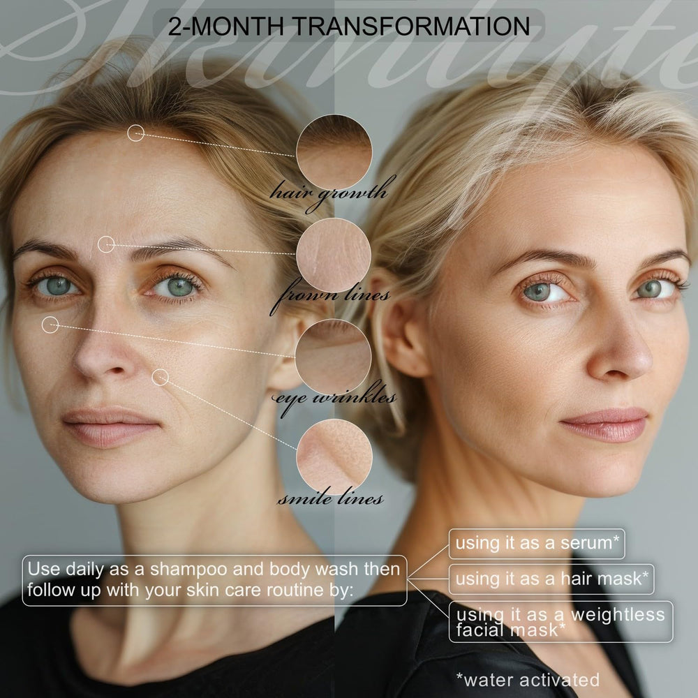 SKINLYTE bar held in hand to show size and easy application benefit