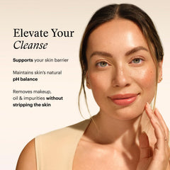 SkinMedica HA5 close-up of dense foam texture demonstrating gentle cleanse