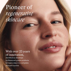 SkinMedica flatlay with skincare items showing daily routine compatibility