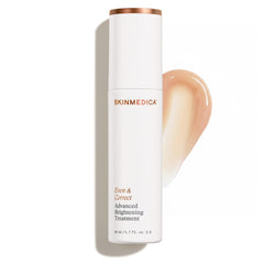 SkinMedica bottle front view showing label and brightening benefits