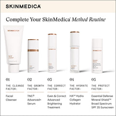 Camellia leaf with SkinMedica highlighting antioxidant ingredient benefits
