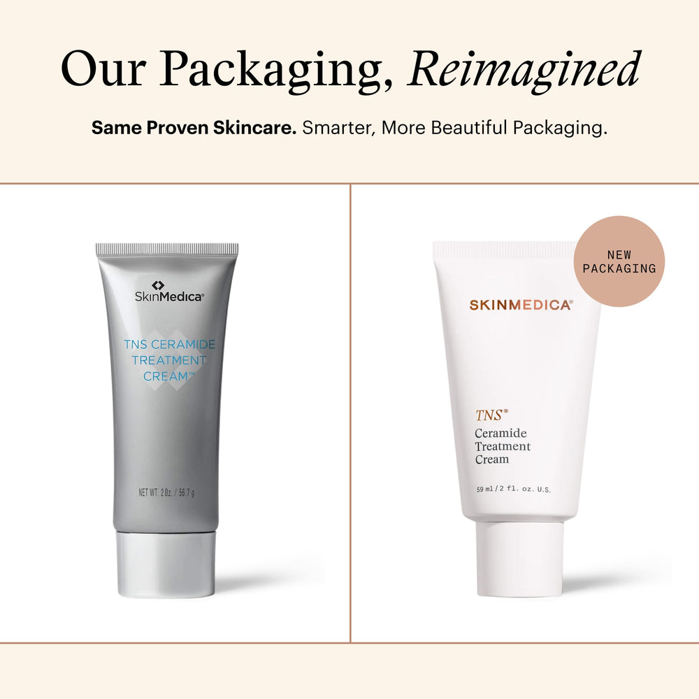 SkinMedica cream texture on fingertip showing rich hydration and spreadability