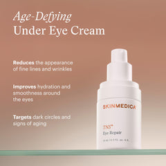 SkinMedica vitamins A C E ingredient display showing antioxidant benefit