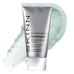 SKINN front packaging showing product name and benefits for brightening