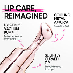SKINTIFIC before and after lips demonstrating smoother plumper look