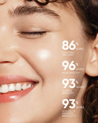 SKINTIFIC serum in hand demonstrating size and easy application benefit