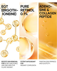SKINTIFIC close-up of serum texture on skin, lightweight absorption visible