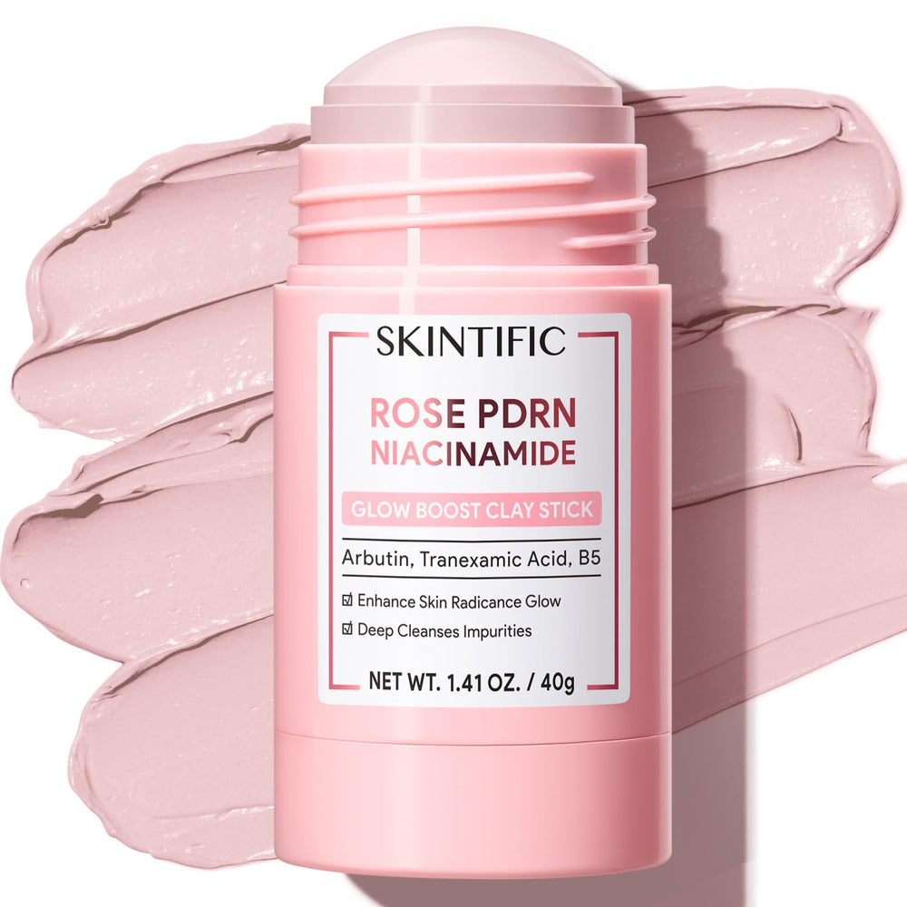 SKINTIFIC front packaging showing mask stick and benefits
