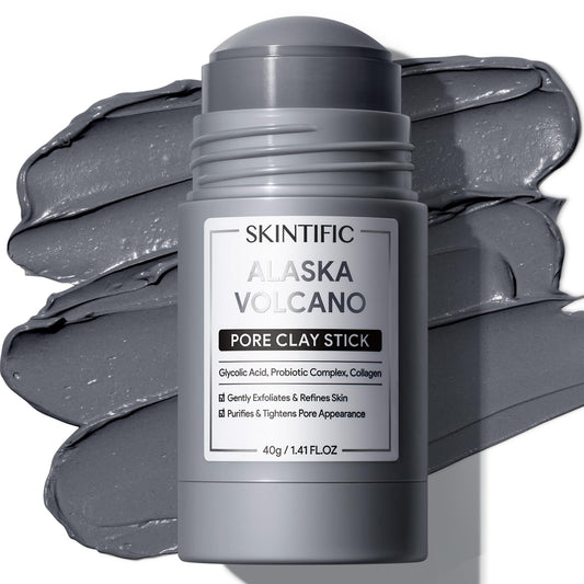 SKINTIFIC front packaging shows stick format and clean branding benefit hygiene