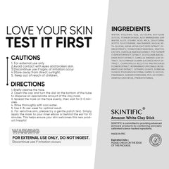 SKINTIFIC open stick with product visible for hygienic easy application