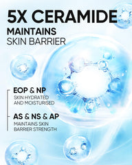 SKINTIFIC pouring toner texture demonstrating lightweight hydrating absorption benefit